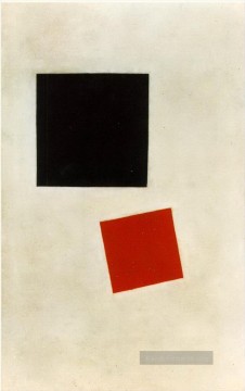 schwarzes und rotes Quadrat 1915 Kazimir Malewitsch Ölgemälde